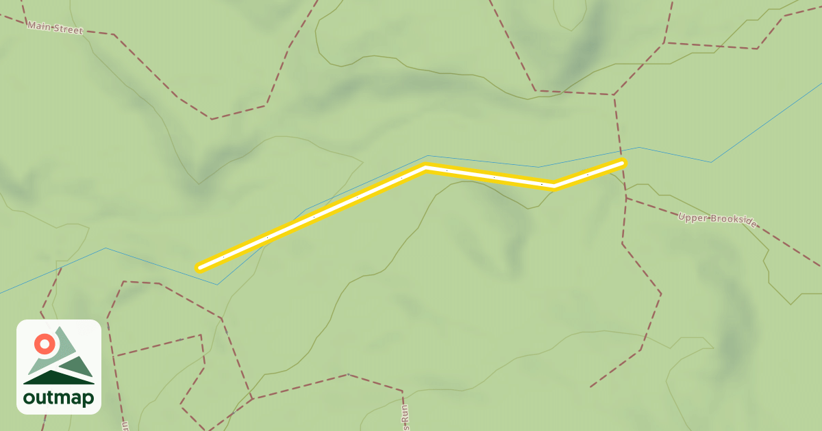 Map of Lower Brookside