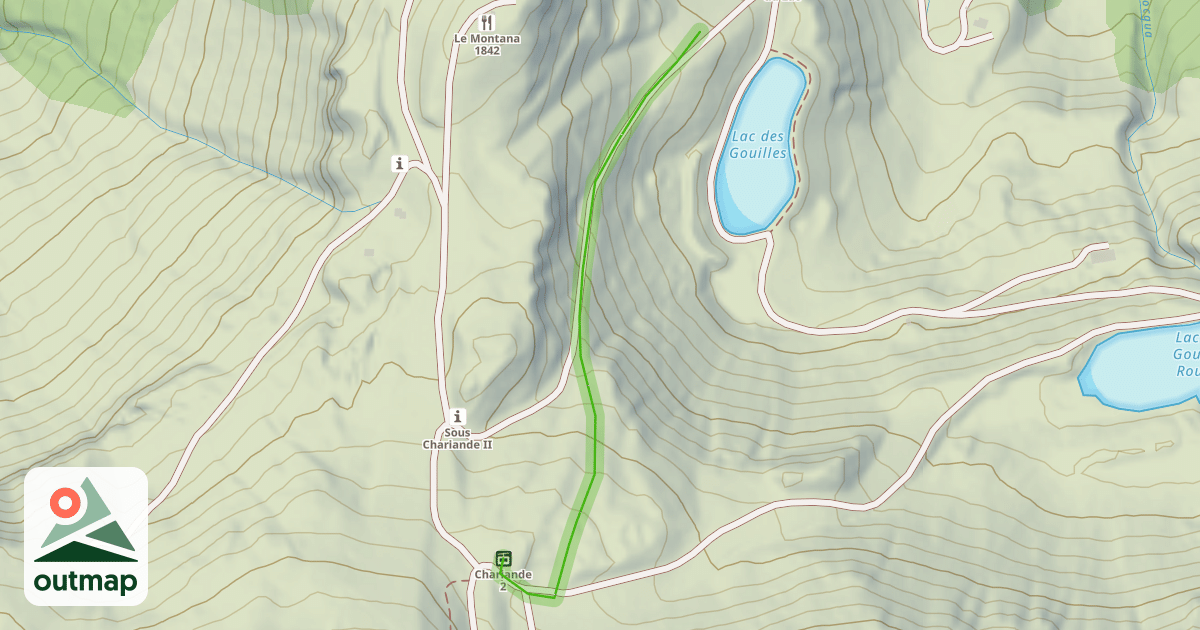 Map of Gouilles