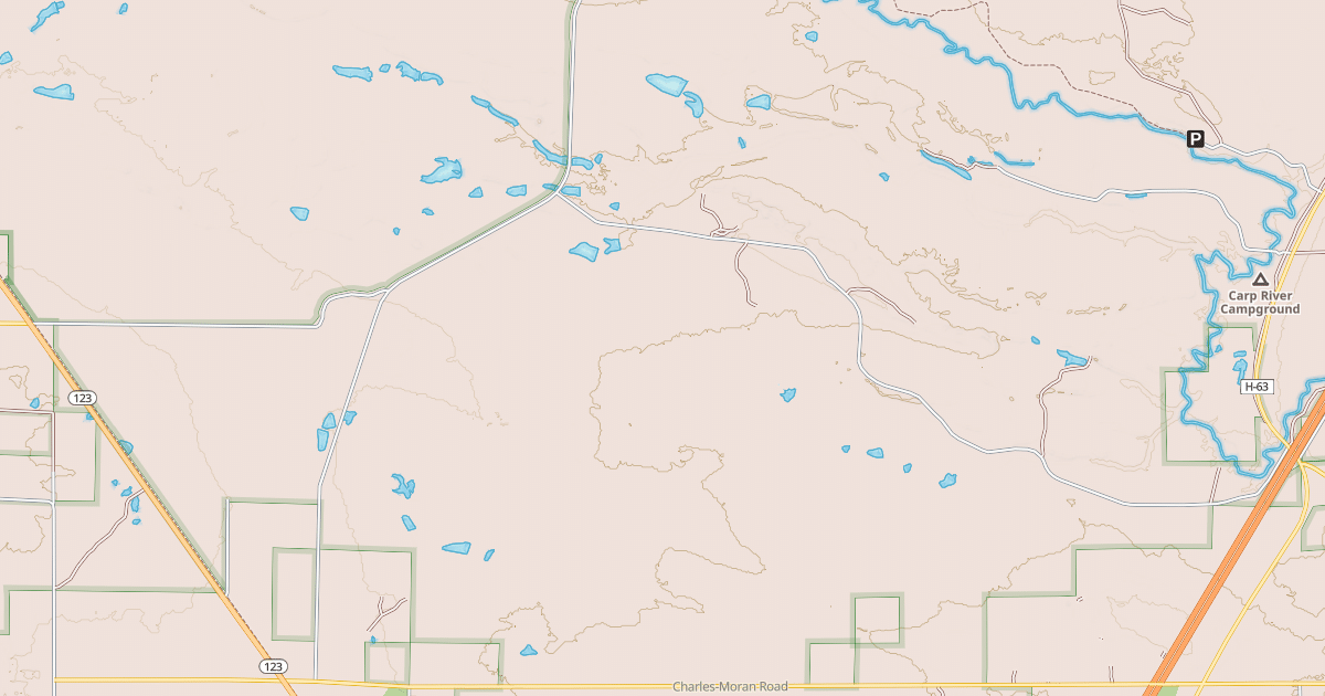 Map preview of Red Creek-cedarville Snomo
