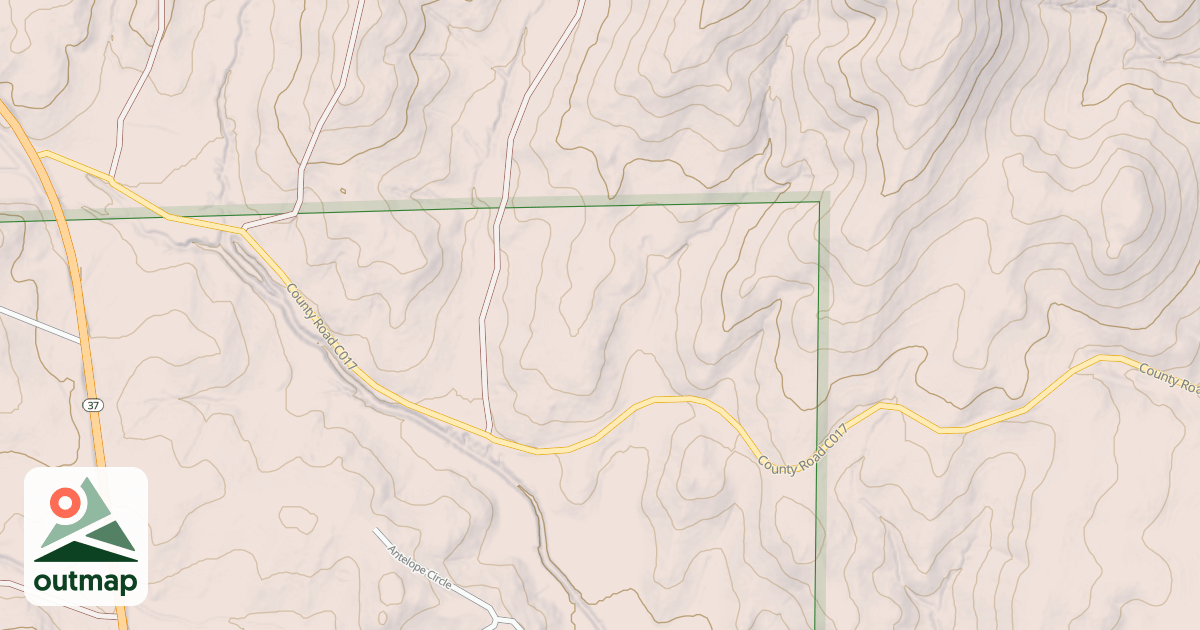Map of CORA DUTTON RD