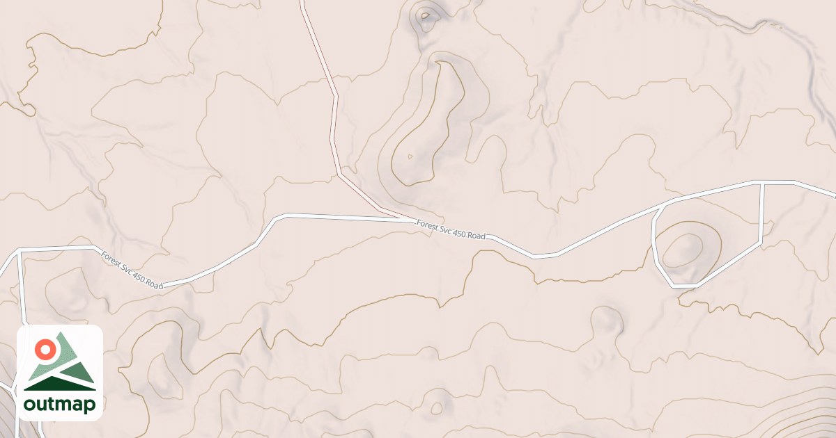 Map of LOBO CREEK