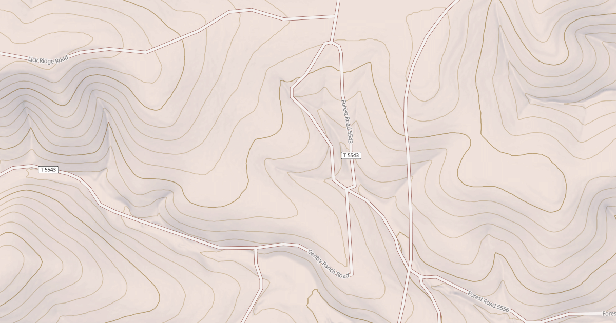 Map preview of GENTRY RANCH
