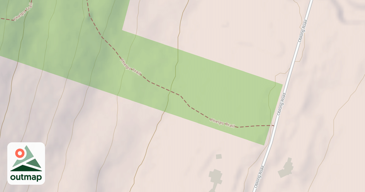 Map of Phelps Trail