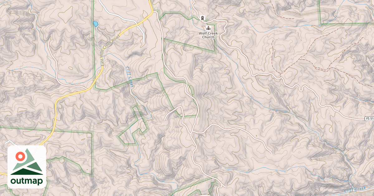 Map of DEADEN TIMBER