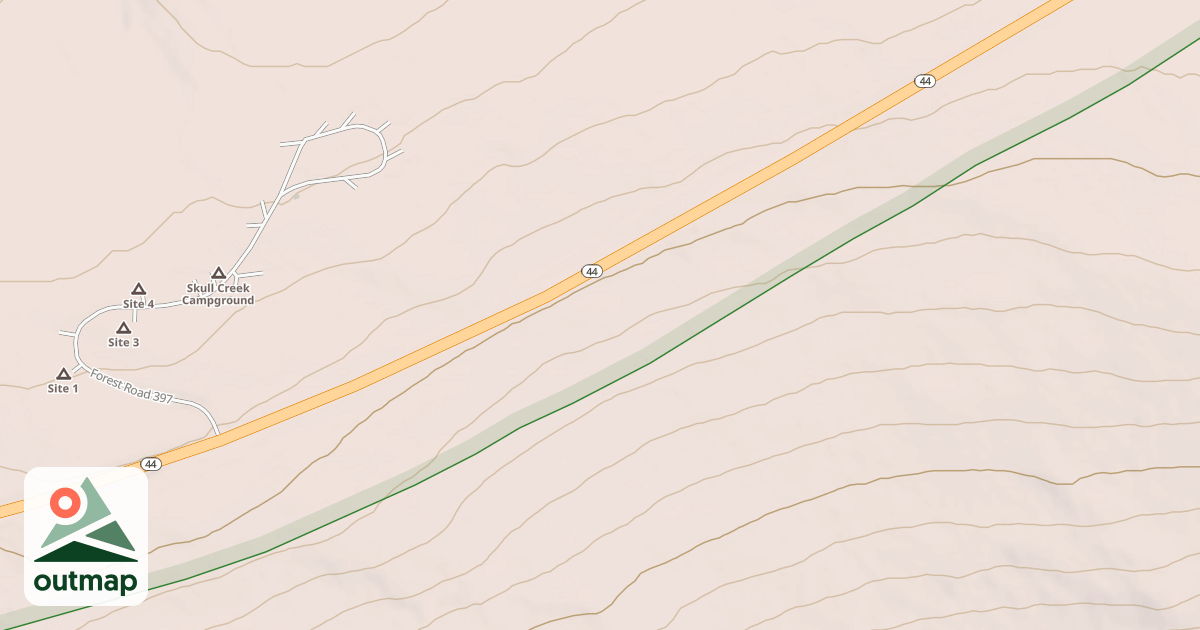 Map of Don Hatch Memorial Snowmobile