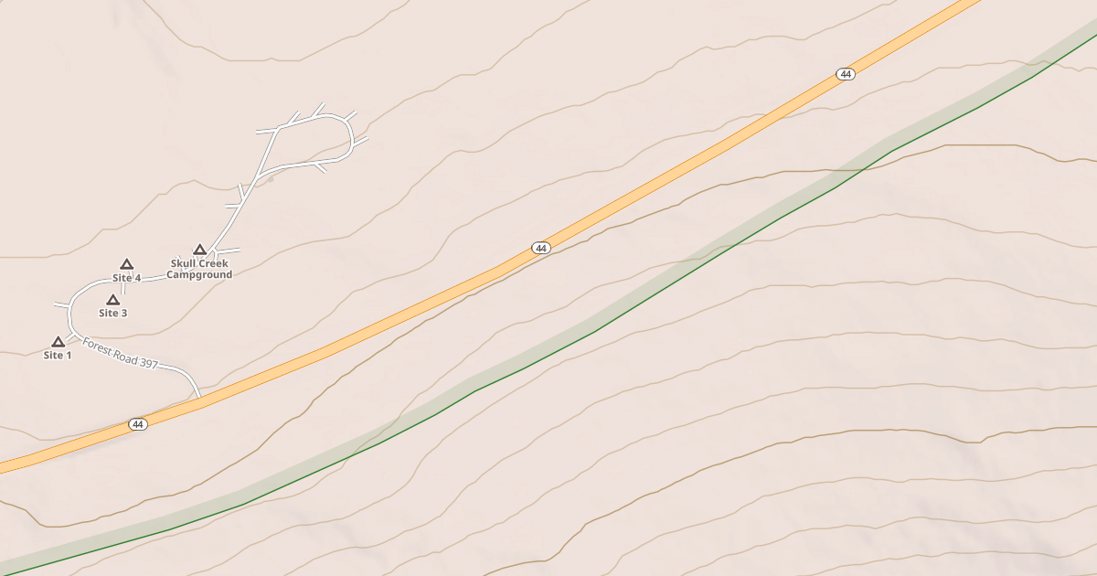 Map preview of Don Hatch Memorial Snowmobile