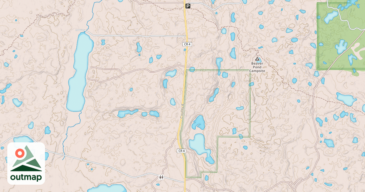 Map of Forest Riders Trails