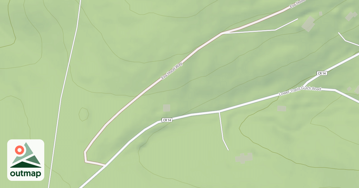 Map of TRAVIS GULCH