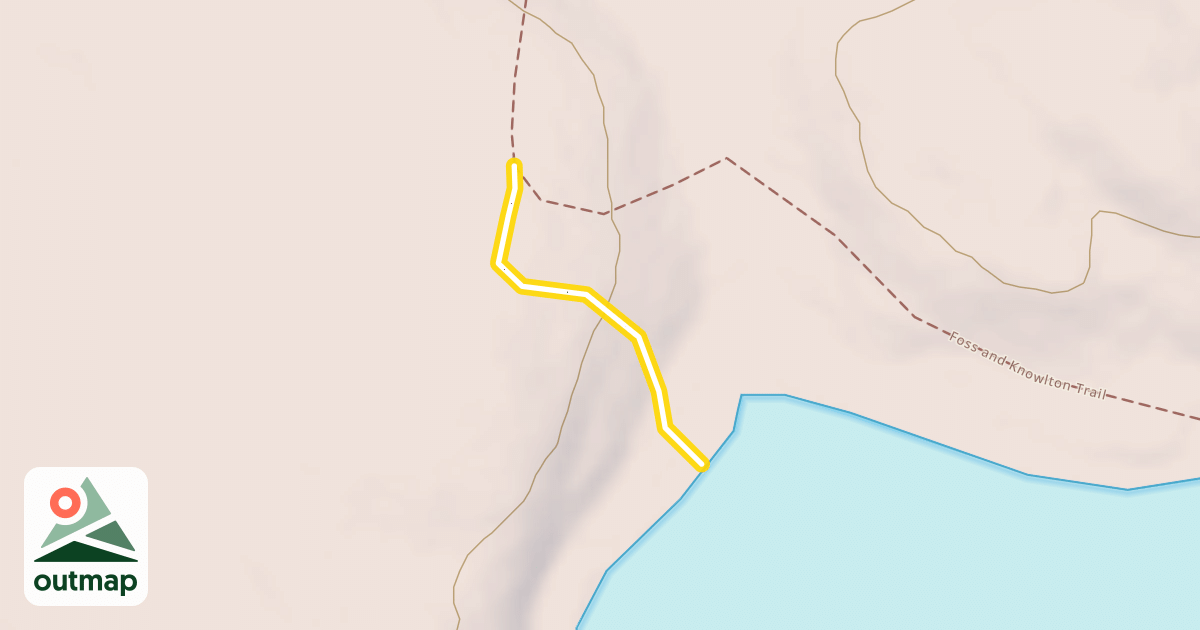 Map of Lost Pond Trail