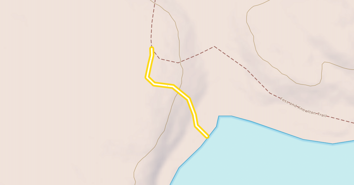 Map preview of Lost Pond Trail
