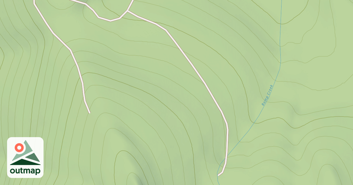 Map of BUMP LAKE RD