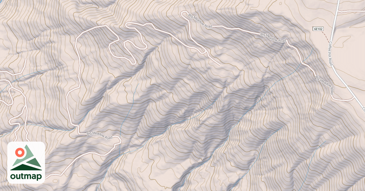 Map of BIG MEADOW
