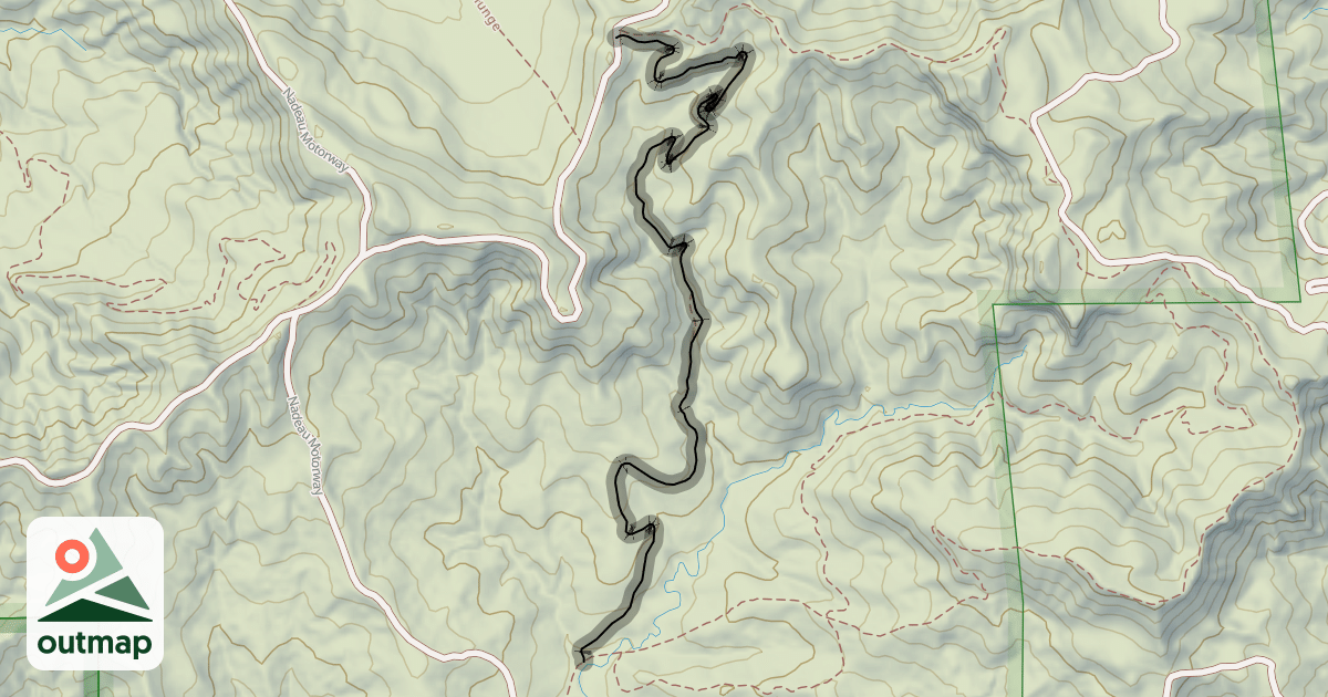 Map of Uncle Remi Trail