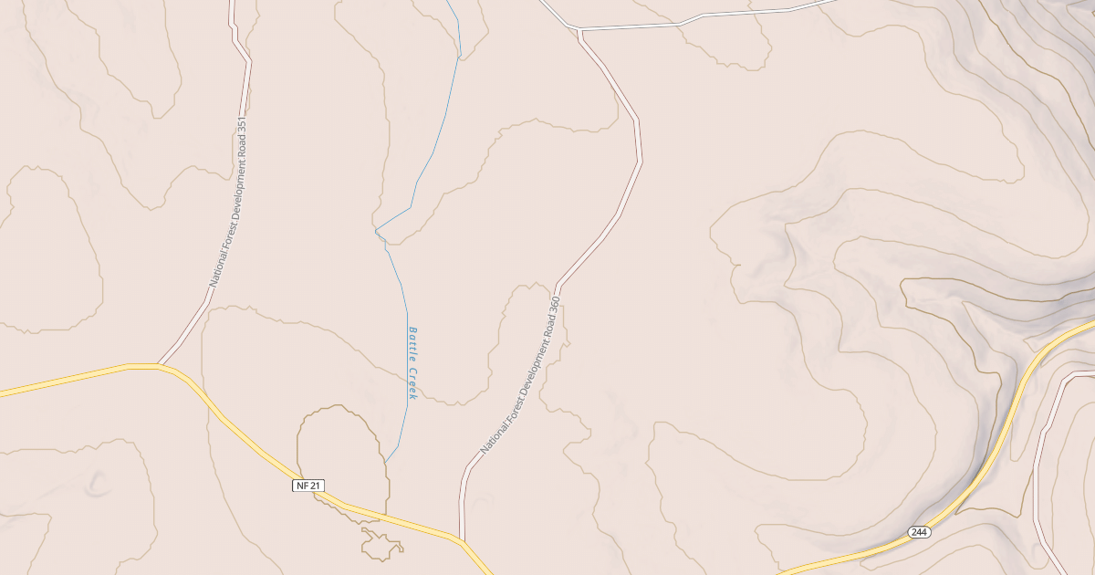 Map preview of S4037 LITTLE BEAR CR