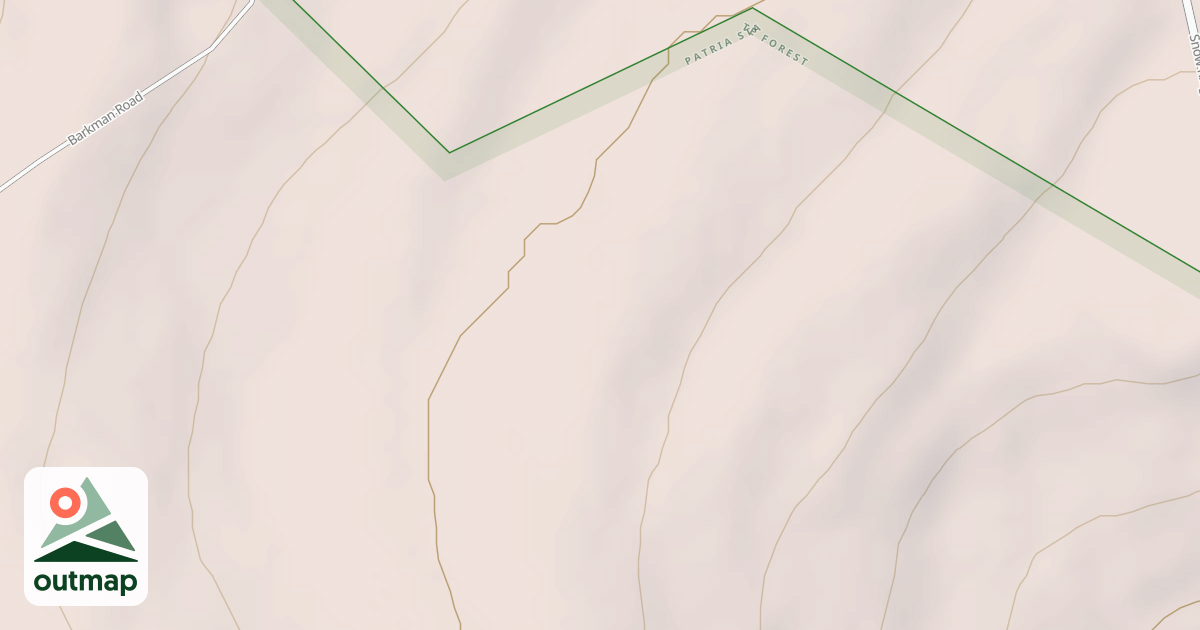 Map of Snowmobile Corridor Trail