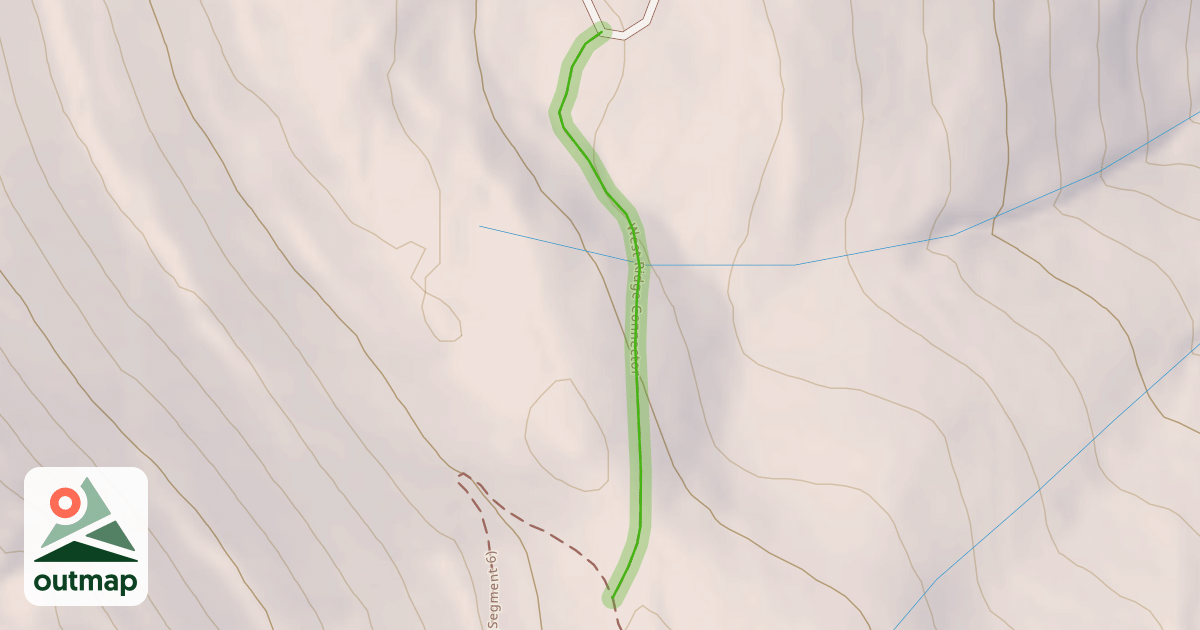 Map of West Ridge Connector
