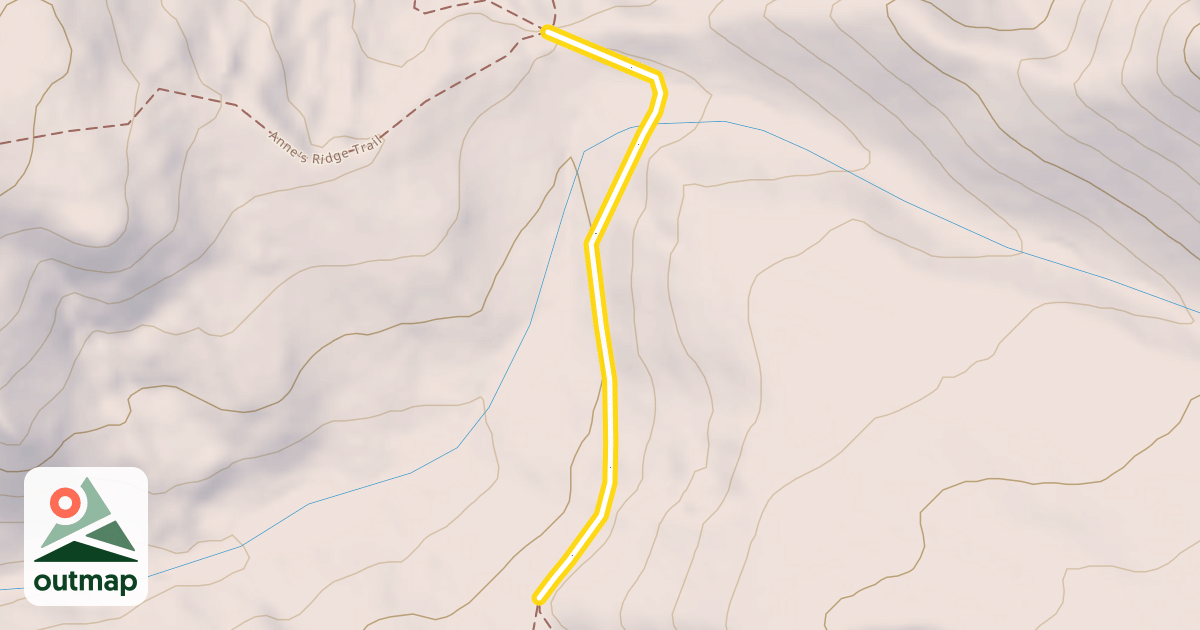 Map of Rimrock Trail