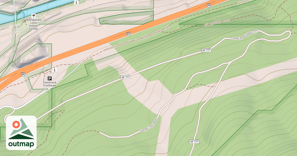 Map of TANNER BUTTE