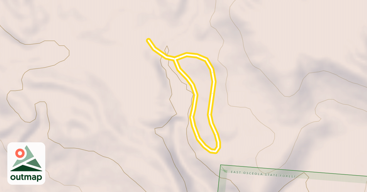 Map of Pete's Pond