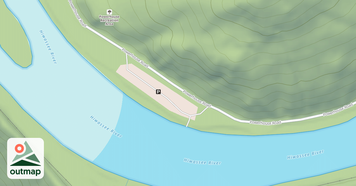 Map of RIVER LAUNCH & PARKING