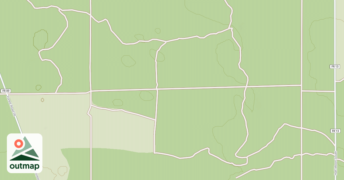 Map of USFS Motor Vehicle Use Map Roads {2AF04C73-DE75-4CF1-B0DE-68EC71B49CCA}