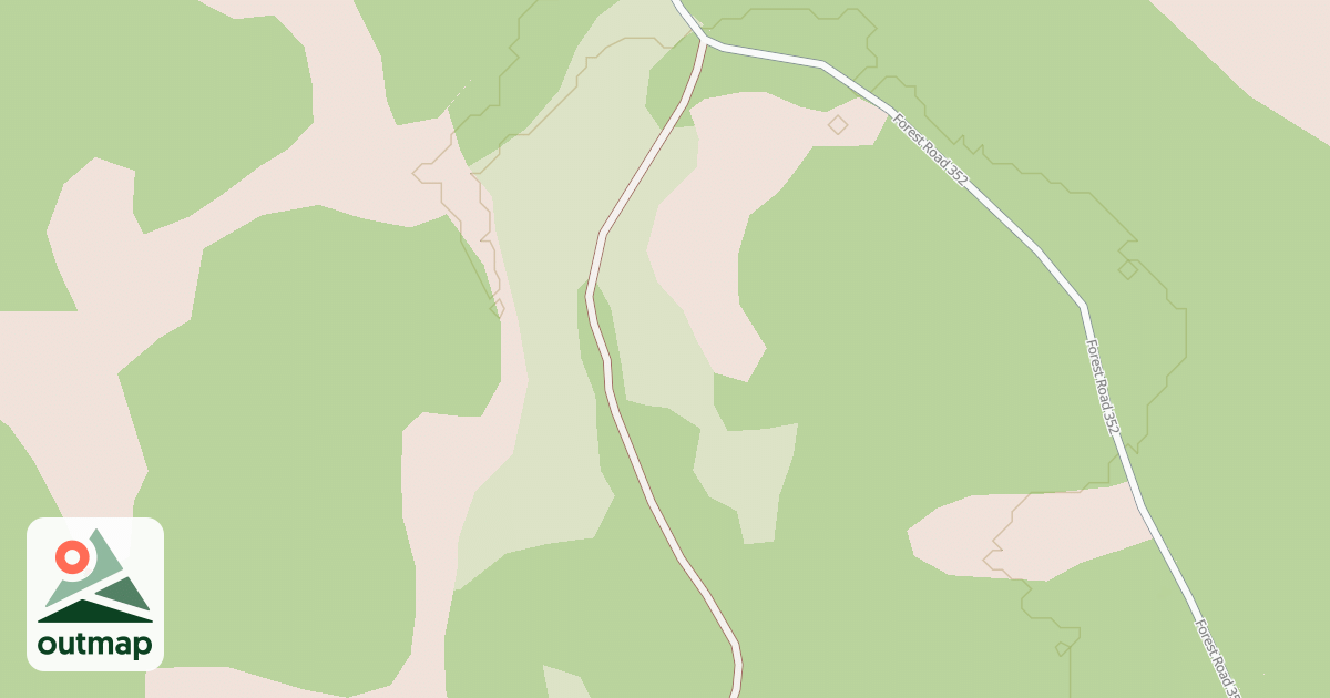 Map of USFS Motor Vehicle Use Map Roads {0B620F8D-B8C0-4367-A14D-7EC906C3FEBE}