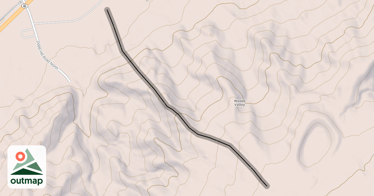 Map of Timmy's Run