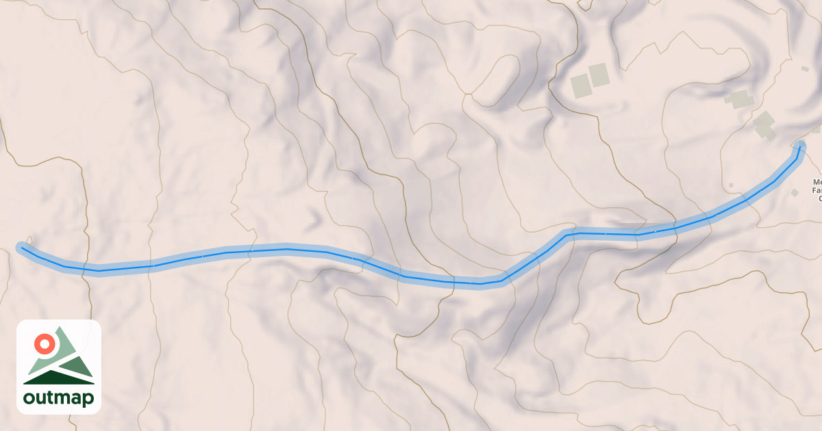 Map of Ridge Run