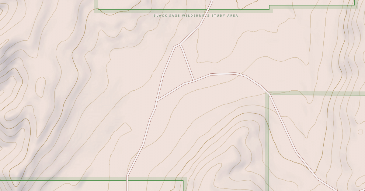 Map preview of BLM National GTLF Public Motorized Roads 79f61b38-504b-4839-88e2-759d9ae3a195