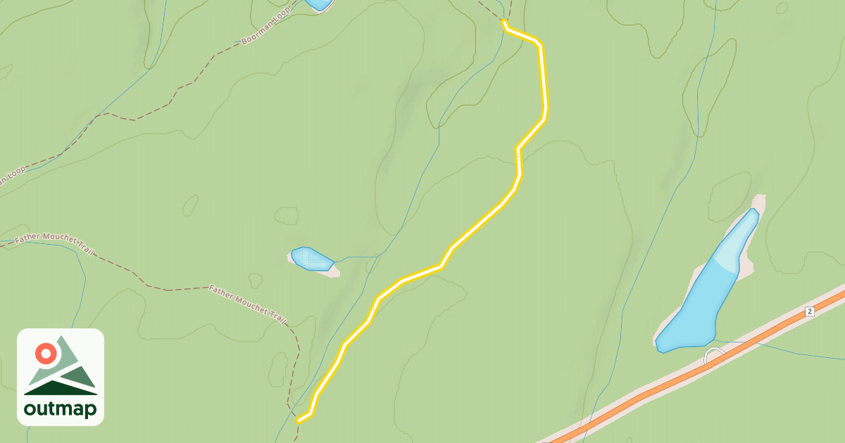 Map of Blond Triangle