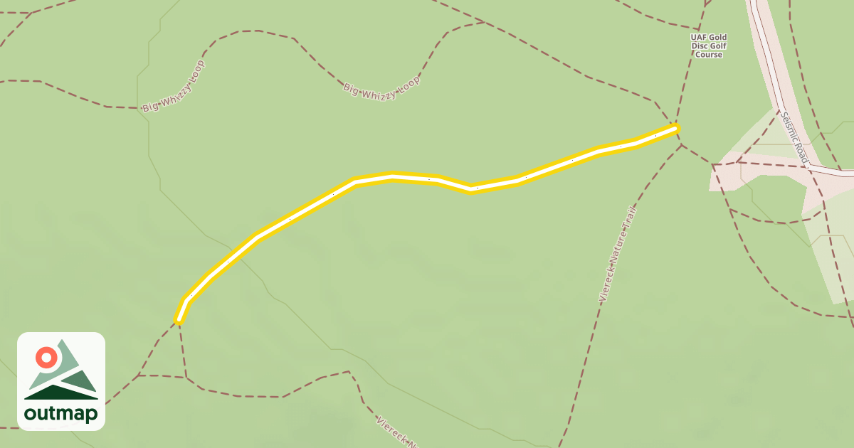 Map of Viereck Nature Trail