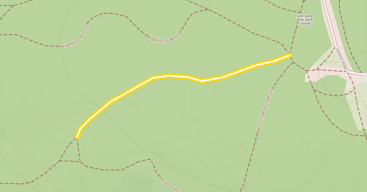 Map preview of Viereck Nature Trail