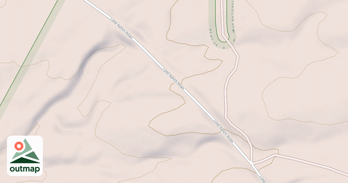 Map of BLM National GTLF Public Motorized Roads ef652c6b-a31b-452c-9b3f-1005fba6ae72