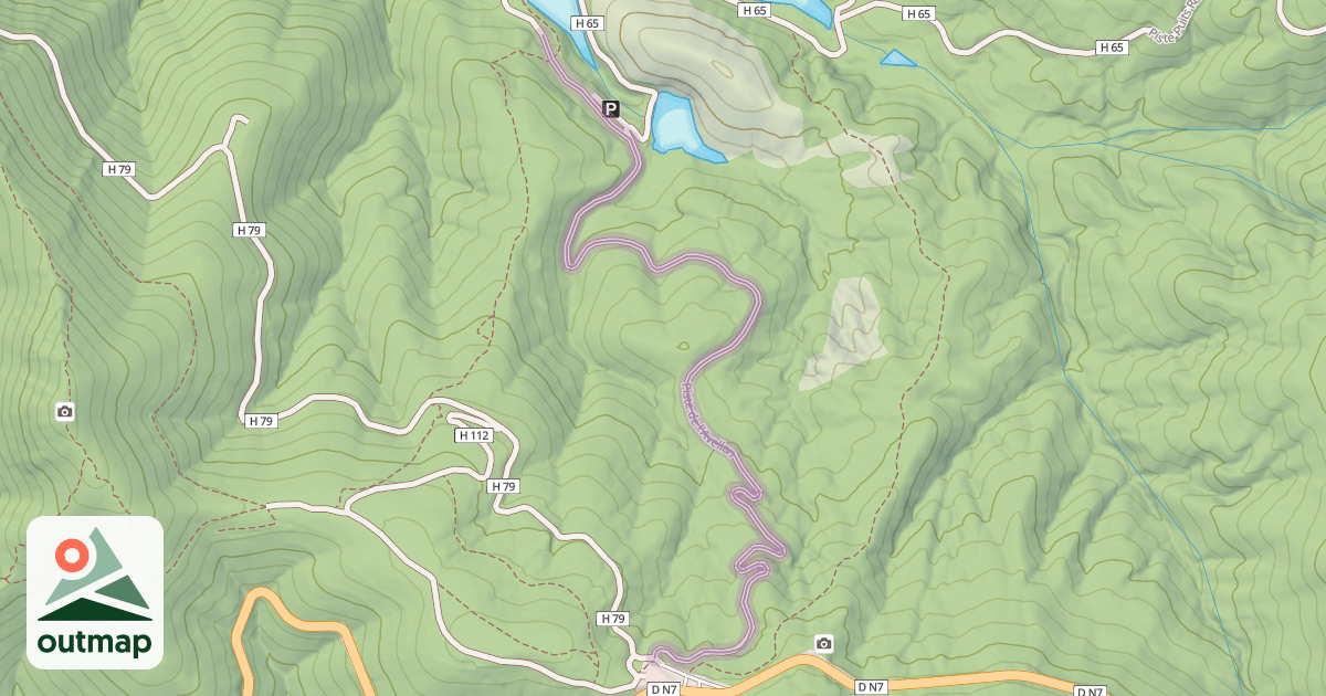 Map of Piste de l'Avellan