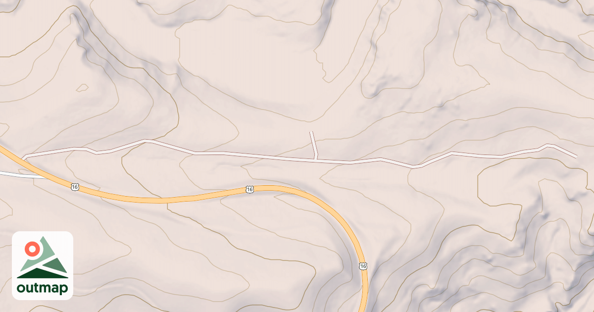 Map of POLE BEAVER