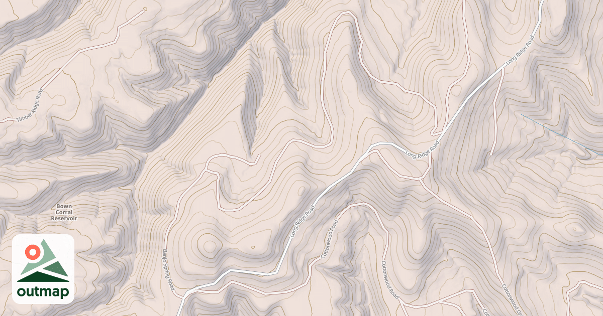 Map of BANJO SPRINGS