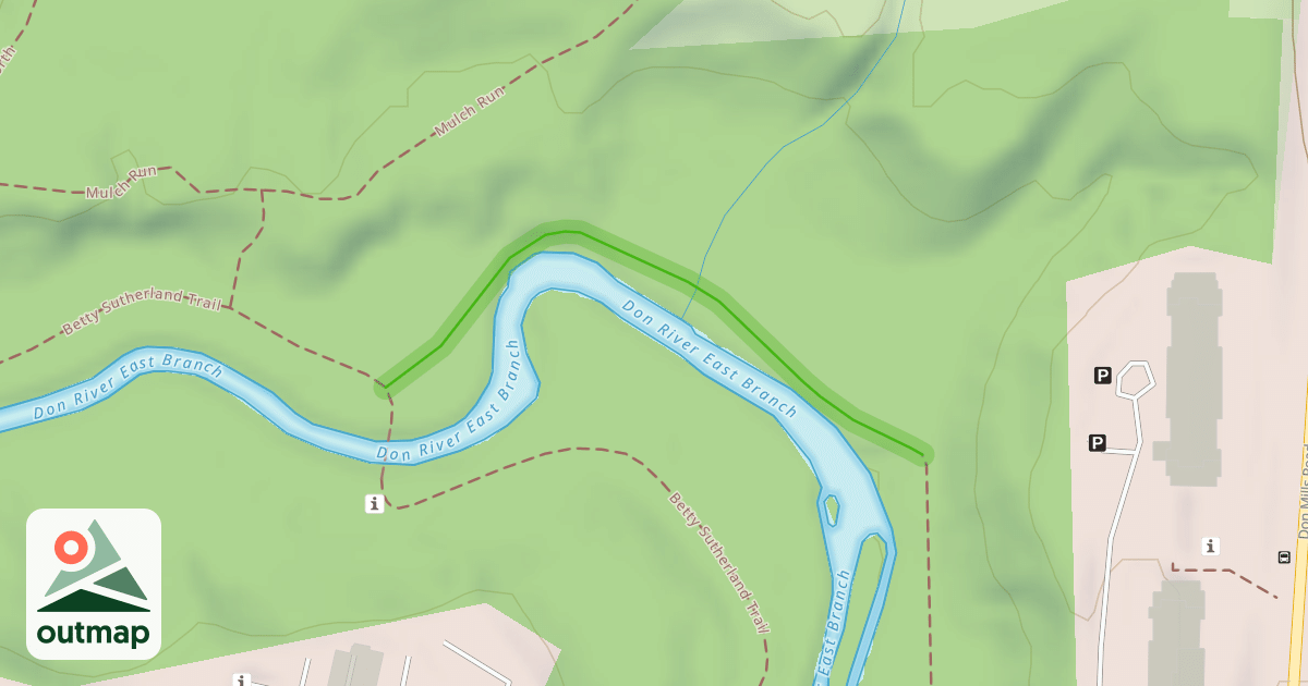 Map of Betty Sutherland Riparian