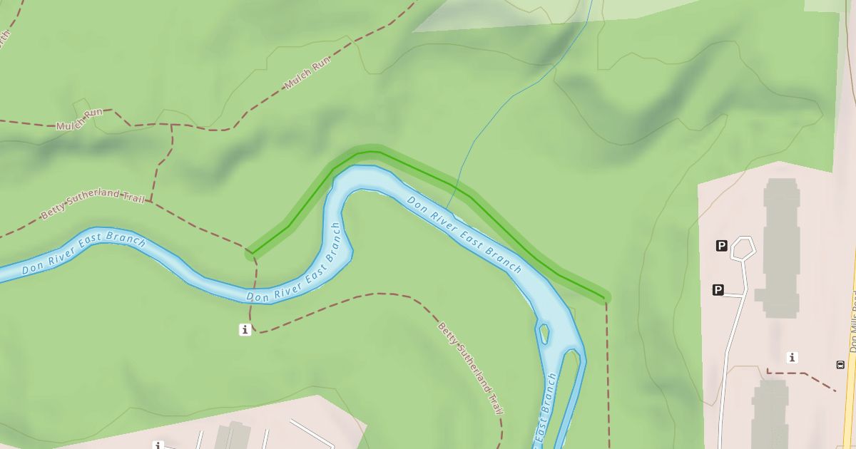 Map preview of Betty Sutherland Riparian