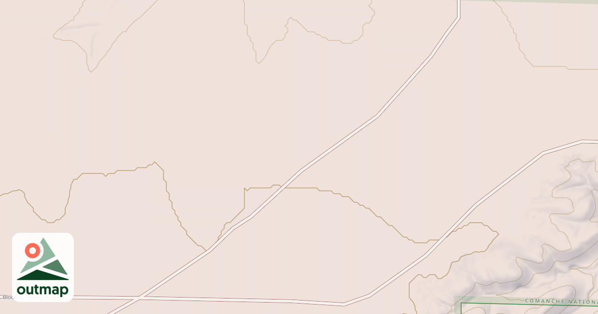 Map of DRY BLUFF A