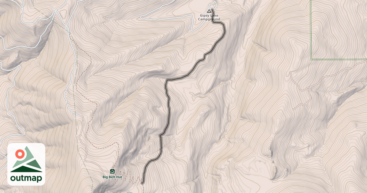 Map of Trail 150
