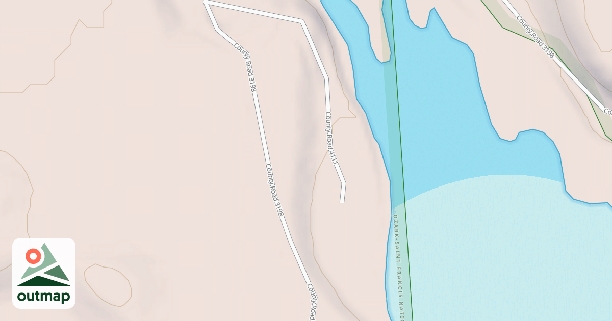 Map of HORSEHEAD CAMPSITE A