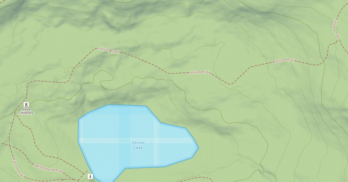 Map preview of Felton Trail