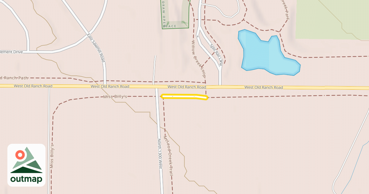 Map of McLeod Creek Trail