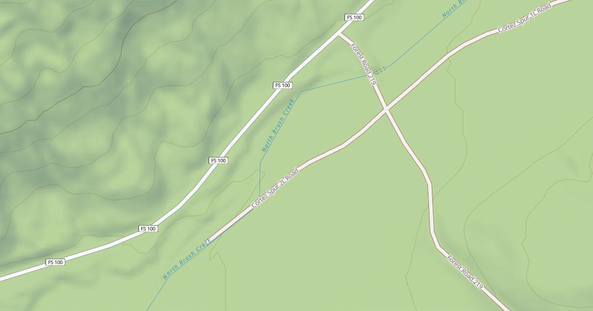 Map preview of CORTEZ SPUR 2L