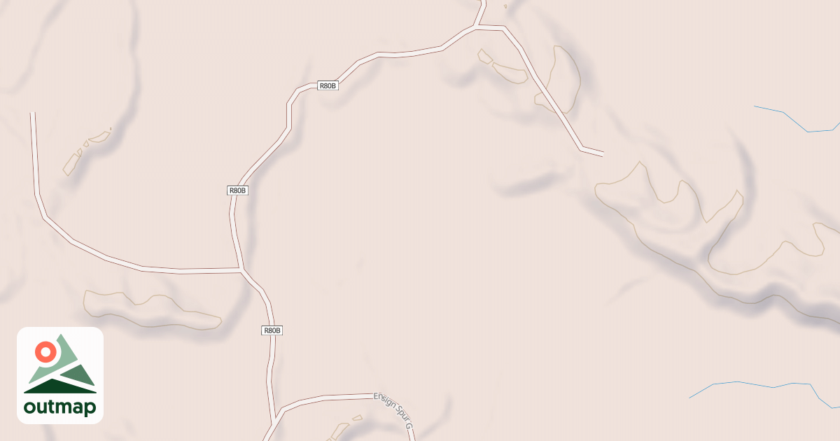 Map of 2235G SPUR R80B