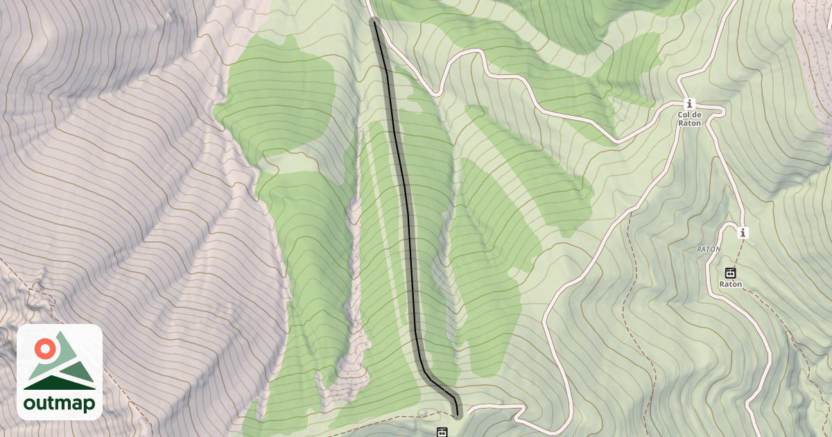 Map of Coqs de Bruyère
