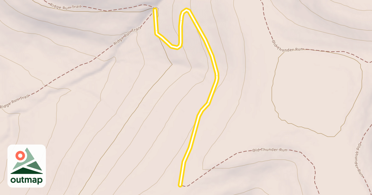 Map of Old Thunder Run