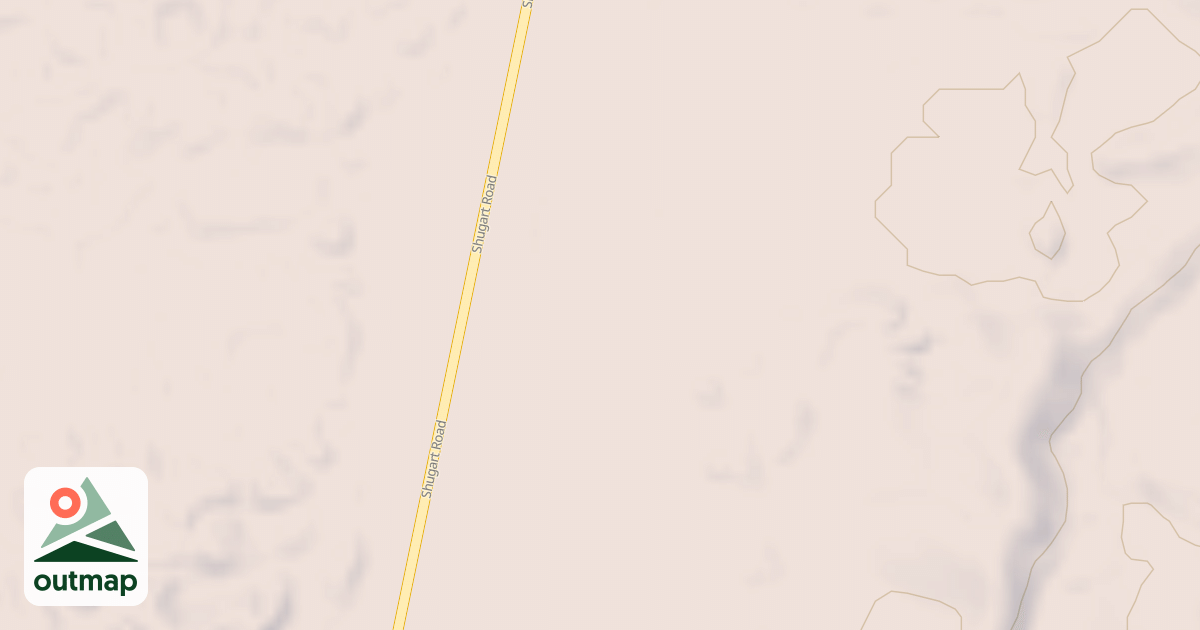 Map of Hackberry Trail System - Dunes Access