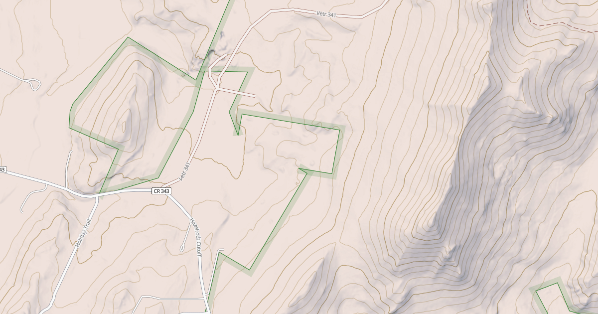 Map preview of CUSTER MTN BR 1D