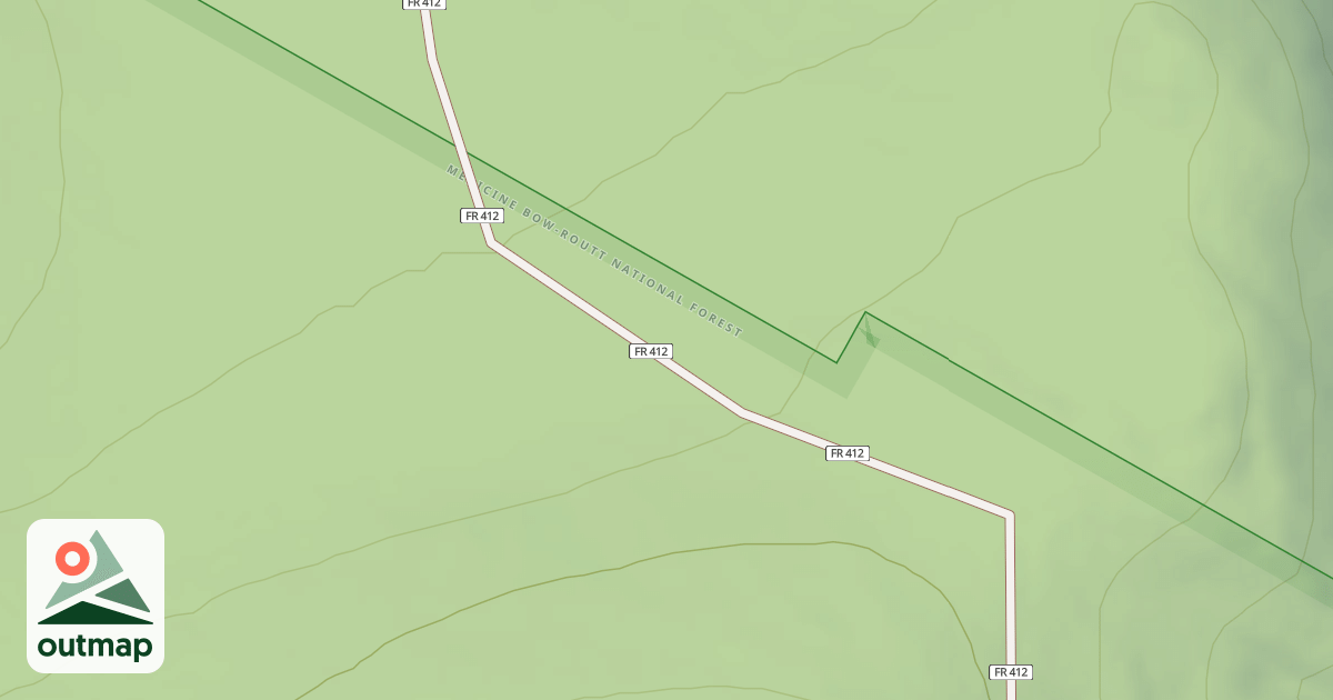 Map of CONTINENTAL DIVIDE